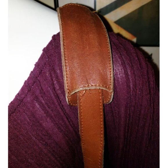 Coach Lexington Briefcase with Strap Tan Leather Vintage 90s Brass Turnlock - Picture 5 of 10